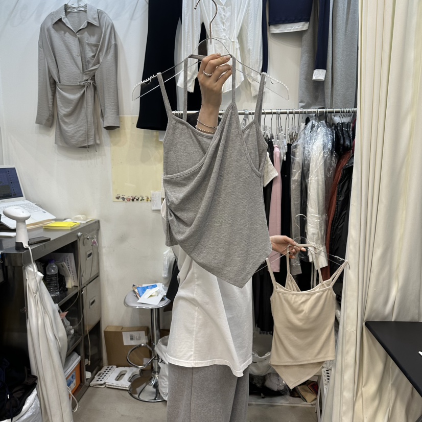 BILLION-L韓國直郵實拍女裝新款26春夏職業休閑吊帶背心BILLION-L吊帶/背心圖色2