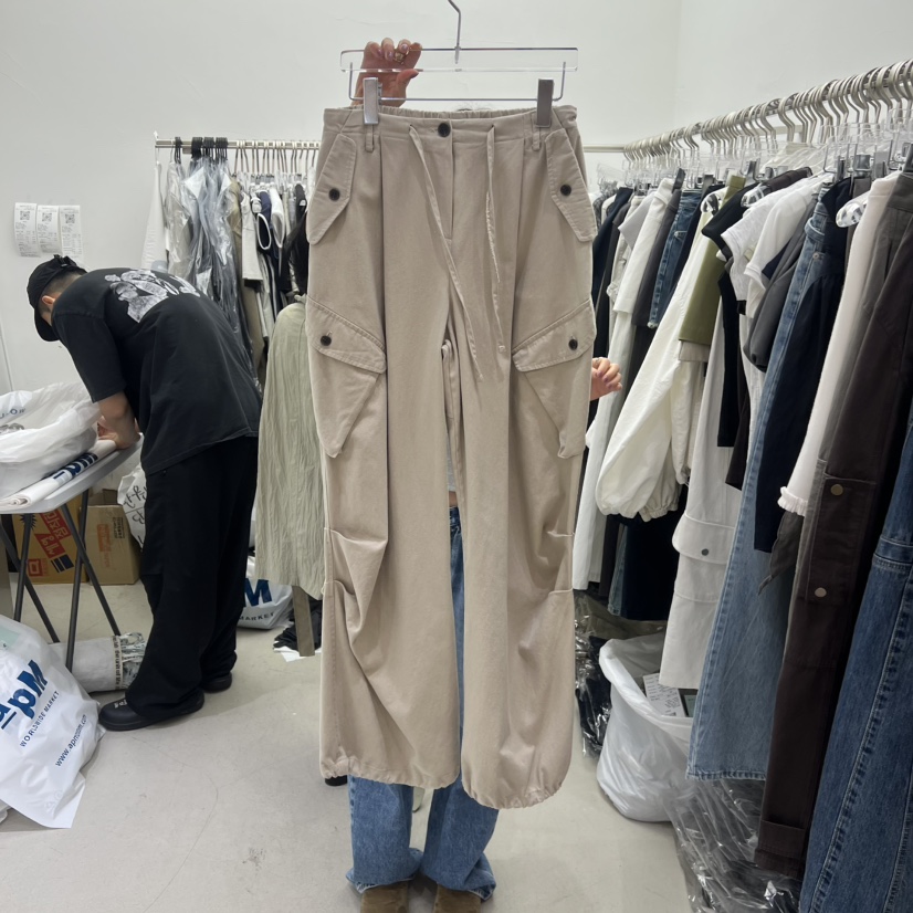 PADO韓國東大門直郵女裝新品職業休閑時尚熱賣休閑褲雙口袋PADO休閑褲圖色1