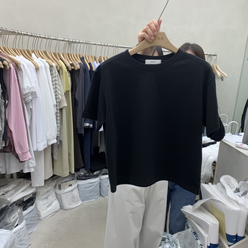 MURR韓國東大門直郵女裝新品26春夏職業推薦人氣熱賣休閑T恤MURRT恤圖色5