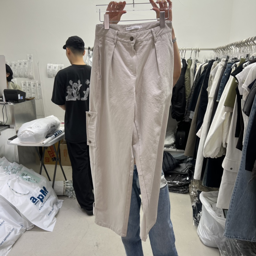 PADO韓國代購女士新品職業26春夏熱賣時尚休閑人氣休閑褲PADO休閑褲圖色1