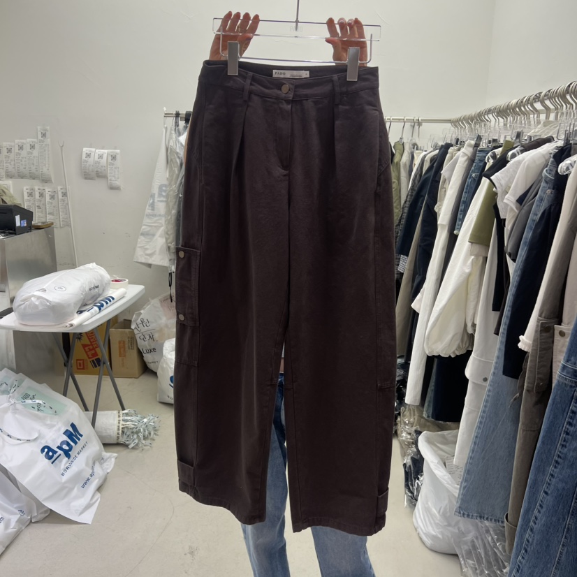 PADO韓國代購女士新品職業26春夏熱賣時尚休閑人氣休閑褲PADO休閑褲圖色2