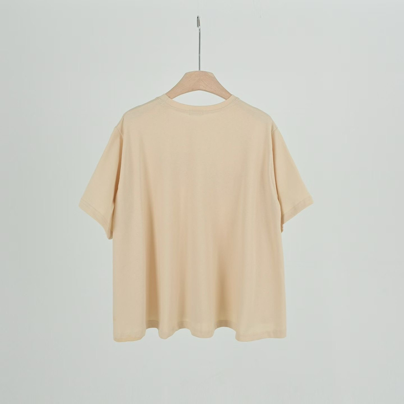 RUMBA韓國直郵實拍女裝新品休閑26春夏人氣時尚熱賣T恤刺繡RUMBAT恤