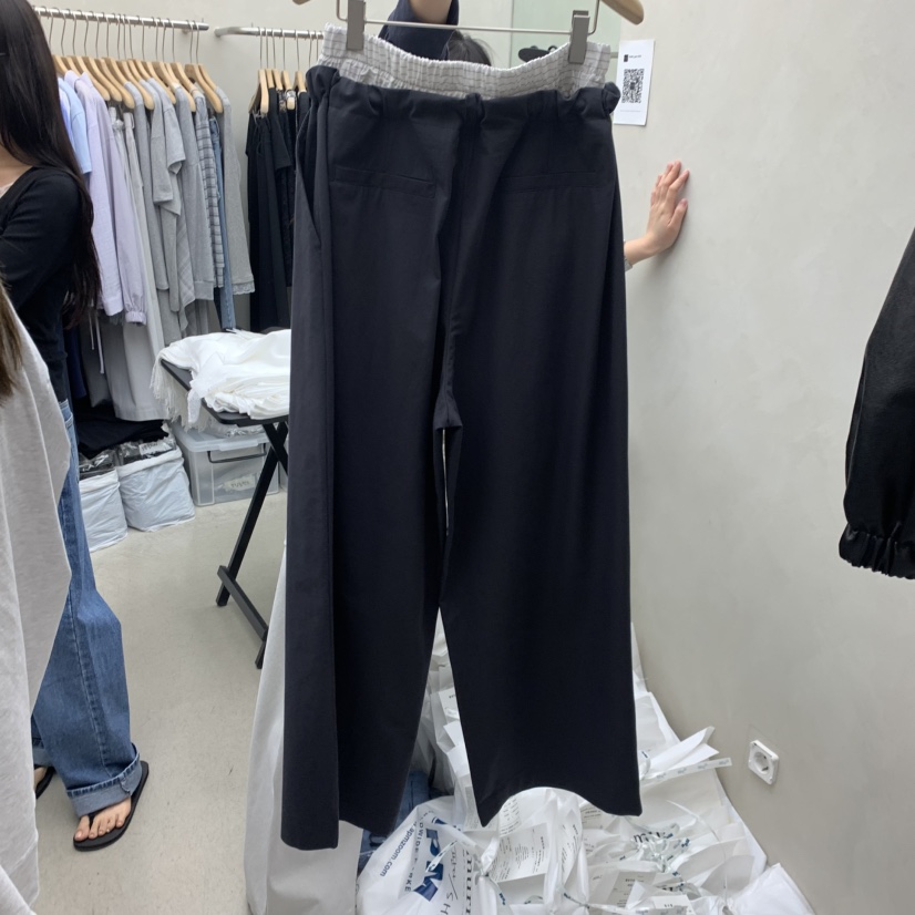 MURR韓國直郵實拍女裝新品職業人氣26春夏休閑推薦休閑褲MURR休閑褲