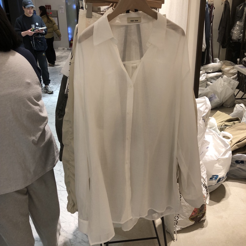 RAWROW韓國東大門直郵女士新品休閑時尚人氣熱賣襯衫蕾絲衫RAWROW襯衫/蕾絲衫圖色1