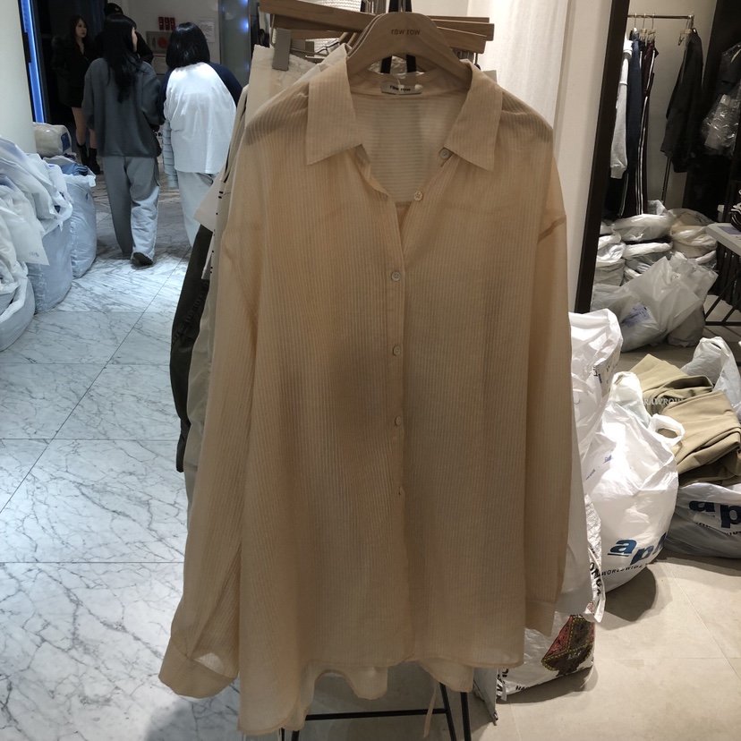 RAWROW韓國東大門直郵女士新品休閑時尚人氣熱賣襯衫蕾絲衫RAWROW襯衫/蕾絲衫圖色2