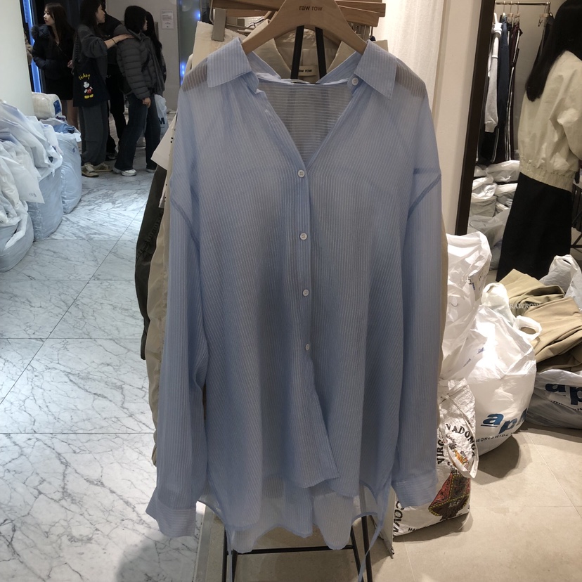 RAWROW韓國東大門直郵女士新品休閑時尚人氣熱賣襯衫蕾絲衫RAWROW襯衫/蕾絲衫圖色3