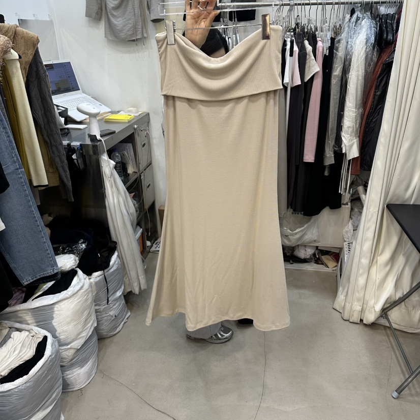 BILLION-L韓國直郵實拍女士新款推薦時尚人氣休閑職業長裙BILLION-L長裙