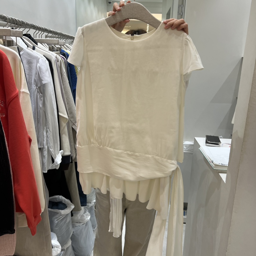 ASOME韓國直郵女裝新品人氣26春夏熱賣時尚休閑襯衫蕾絲衫A.SOME襯衫/蕾絲衫圖色1