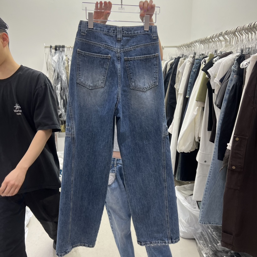 PADO韓國直郵女士新品推薦休閑人氣26春夏時尚職業牛仔褲PADO牛仔褲