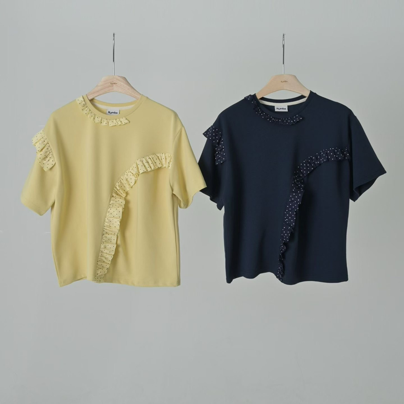 RUMBA韓國代購女士新品26春夏時尚熱賣推薦職業休閑人氣T恤RUMBAT恤