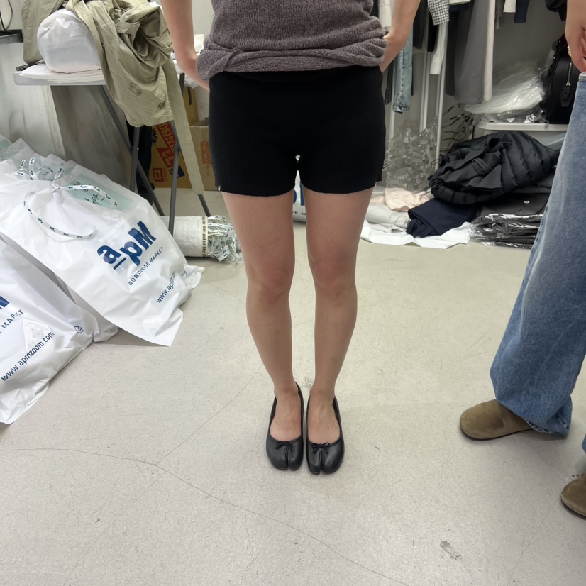 PADO韓國直郵實拍女士新品職業推薦人氣休閑時尚短褲羅紋PADO短褲圖色1