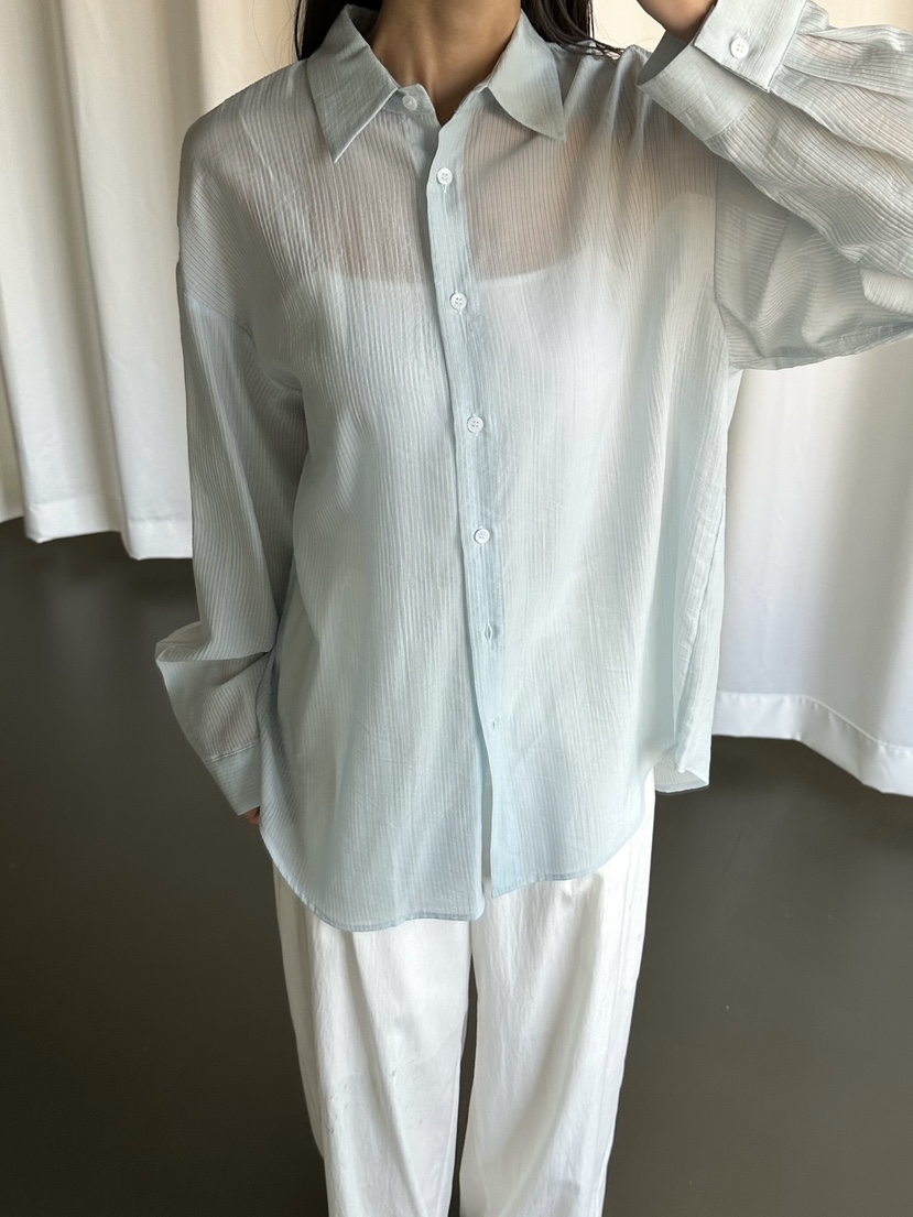 LE VASE韓國直郵實拍女裝新品職業人氣休閑推薦襯衫蕾絲衫LE VASE襯衫/蕾絲衫