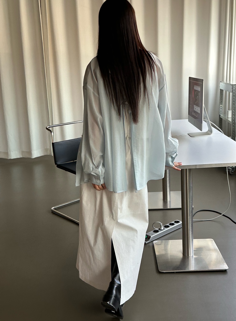 LE VASE韓國直郵實拍女裝新品職業人氣休閑推薦襯衫蕾絲衫LE VASE襯衫/蕾絲衫