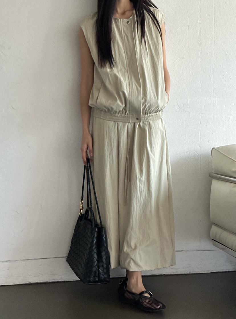 LE VASE韓國代購女士新款職業人氣熱賣26春夏時尚推薦長裙LE VASE長裙圖色3