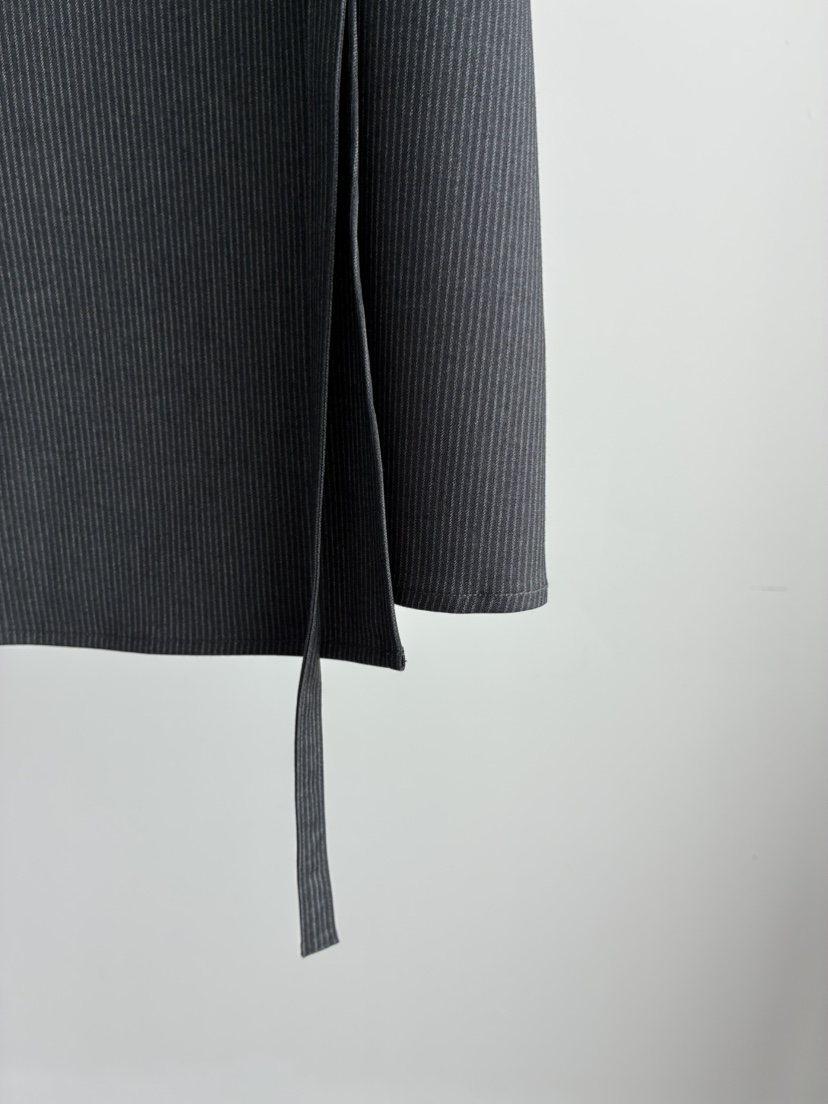 ROMANTICIZE韓國代購女裝新品推薦半身裙中短裙裹身裙條紋ROMANTICIZE半身裙/中短裙