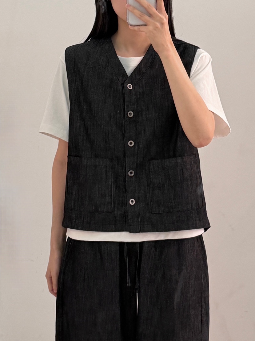 PEPPER-L韓國東大門代購女裝新品休閑熱賣人氣推薦時尚馬甲PEPPER馬甲