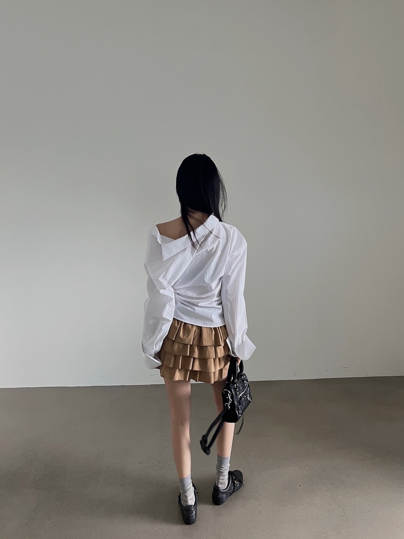 VERANDA韓國代購女士新品時尚推薦人氣職業熱賣襯衫蕾絲衫VERANDA襯衫/蕾絲衫