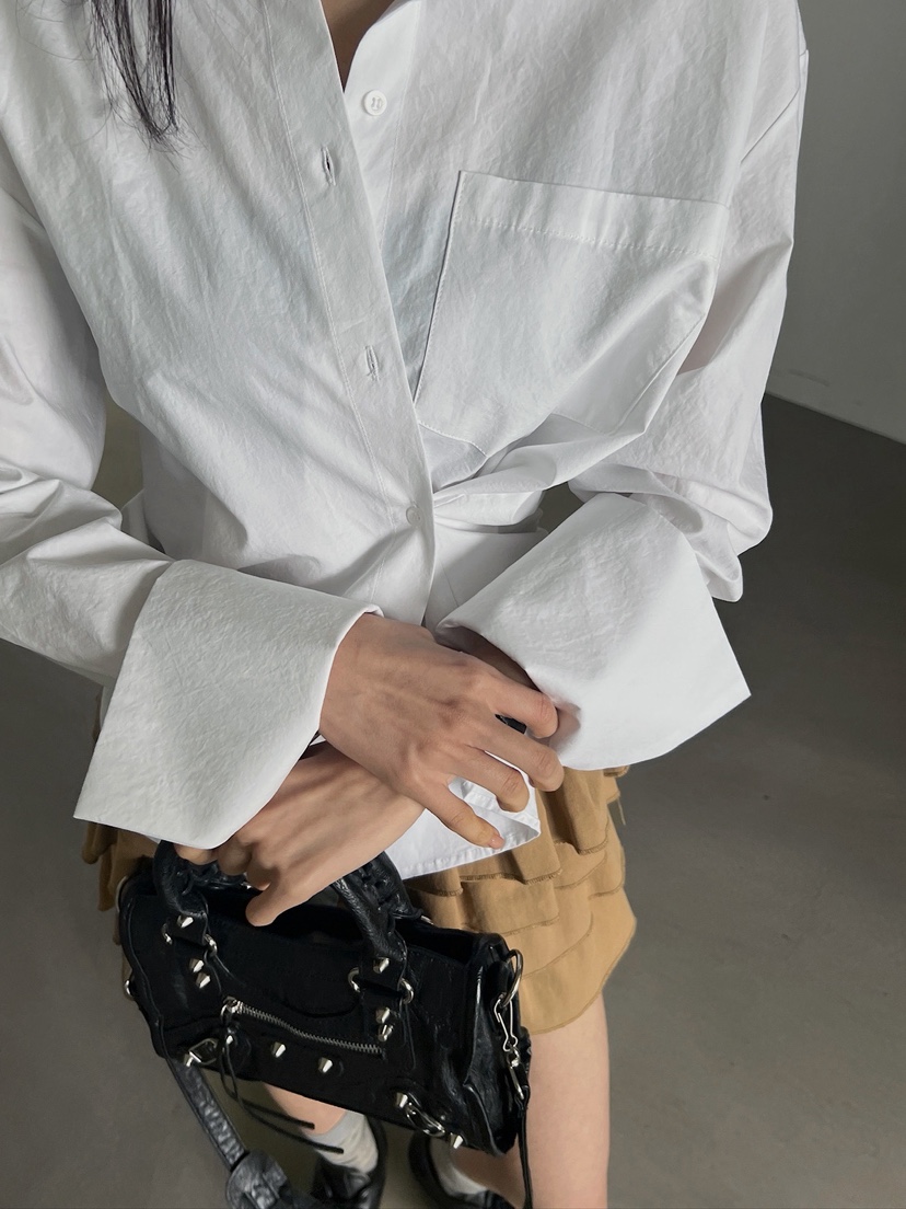 VERANDA韓國代購女士新品時尚推薦人氣職業熱賣襯衫蕾絲衫VERANDA襯衫/蕾絲衫