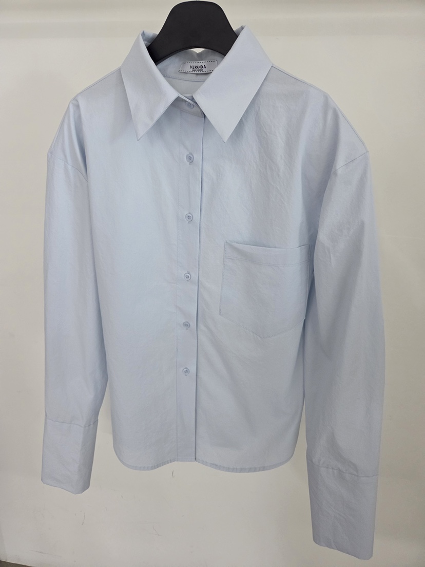 VERANDA韓國代購女士新品時尚推薦人氣職業熱賣襯衫蕾絲衫VERANDA襯衫/蕾絲衫