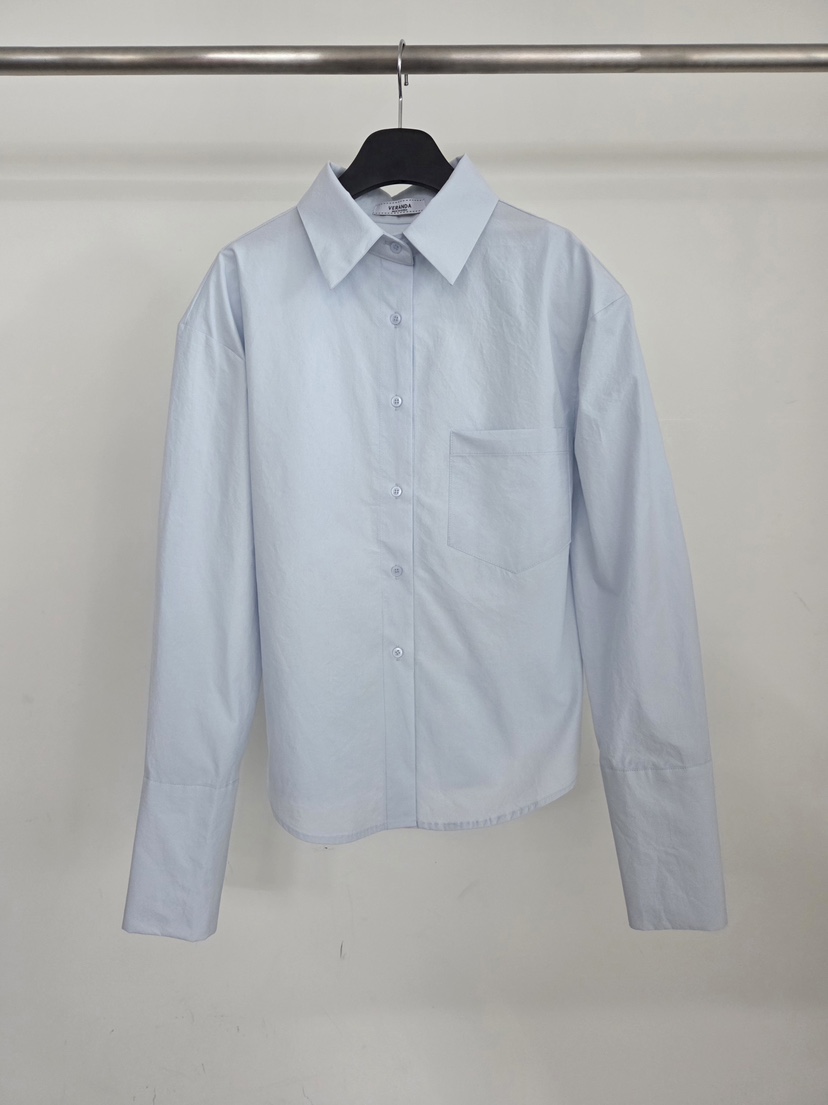 VERANDA韓國代購女士新品時尚推薦人氣職業熱賣襯衫蕾絲衫VERANDA襯衫/蕾絲衫圖色3