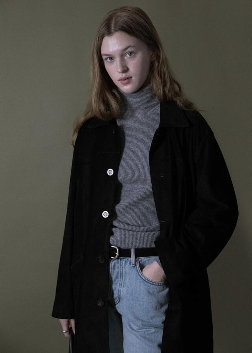 CURVY韓國直郵女士新品26春夏推薦休閑人氣熱賣夾克豬皮絨CURVY夾克