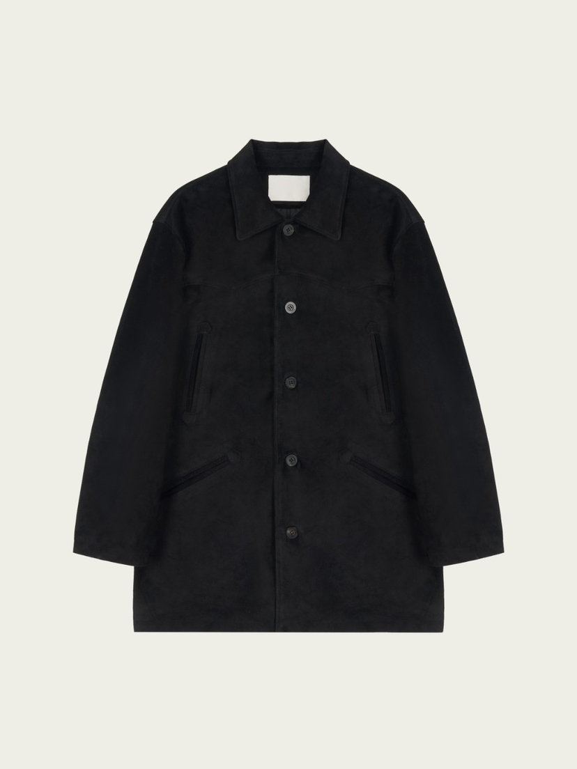 CURVY韓國直郵女士新品26春夏推薦休閑人氣熱賣夾克豬皮絨CURVY夾克圖色1