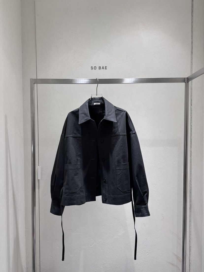 SO BAE韓國東大門直郵女裝新品職業推薦休閑夾克含腰帶棉布SO BAE夾克圖色3