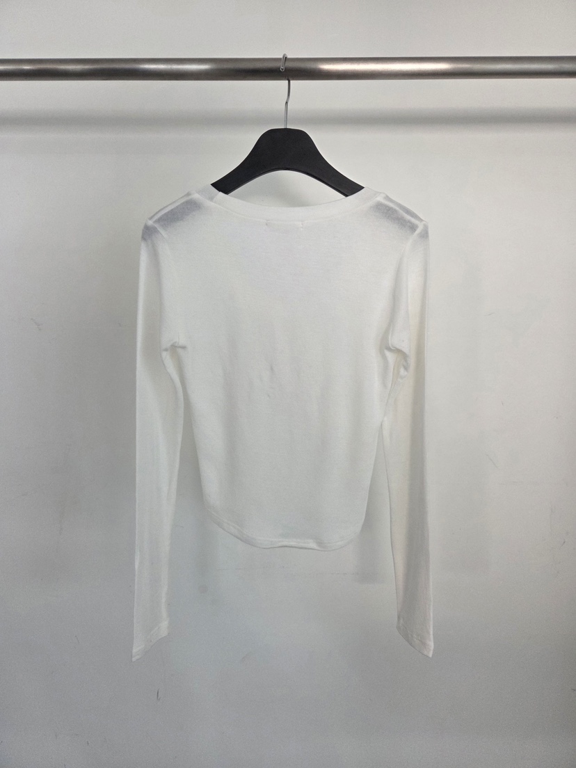 VERANDA韓國直郵女士新品人氣時尚職業26春夏推薦長袖T恤VERANDA長袖T恤