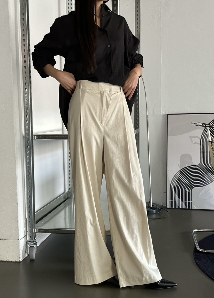 LE VASE韓國東大門直郵女裝新款職業熱賣休閑時尚休閑褲LE VASE休閑褲