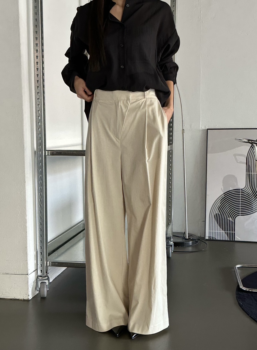 LE VASE韓國東大門直郵女裝新款職業熱賣休閑時尚休閑褲LE VASE休閑褲圖色1