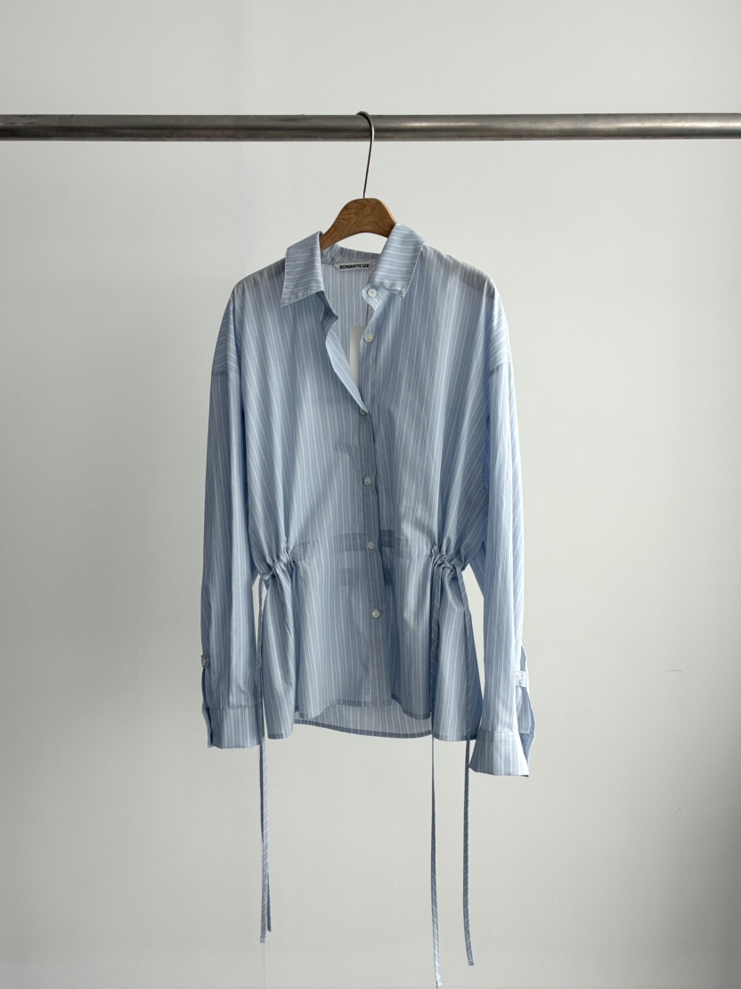 ROMANTICIZE韓國代購女裝新品推薦職業人氣26春夏襯衫蕾絲衫ROMANTICIZE襯衫/蕾絲衫圖色1