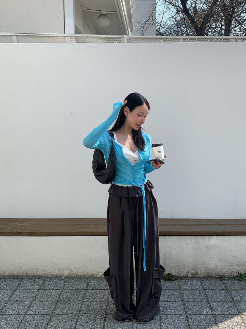 REVE CITE-L韓國直郵女士新品26春夏推薦人氣休閑褲工裝褲REVE CITE-L休閑褲