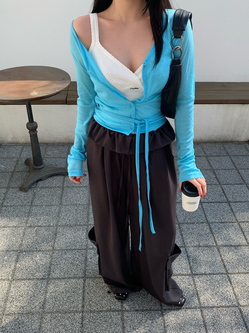 REVE CITE-L韓國直郵女士新品26春夏推薦人氣休閑褲工裝褲REVE CITE-L休閑褲