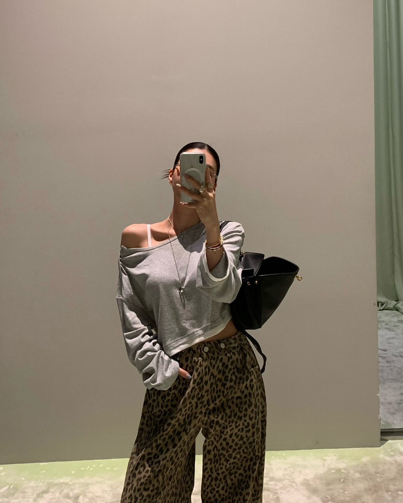 REVE CITE-L韓國東大門直郵女裝新款休閑長袖T恤可拆卸REVE CITE-L長袖T恤