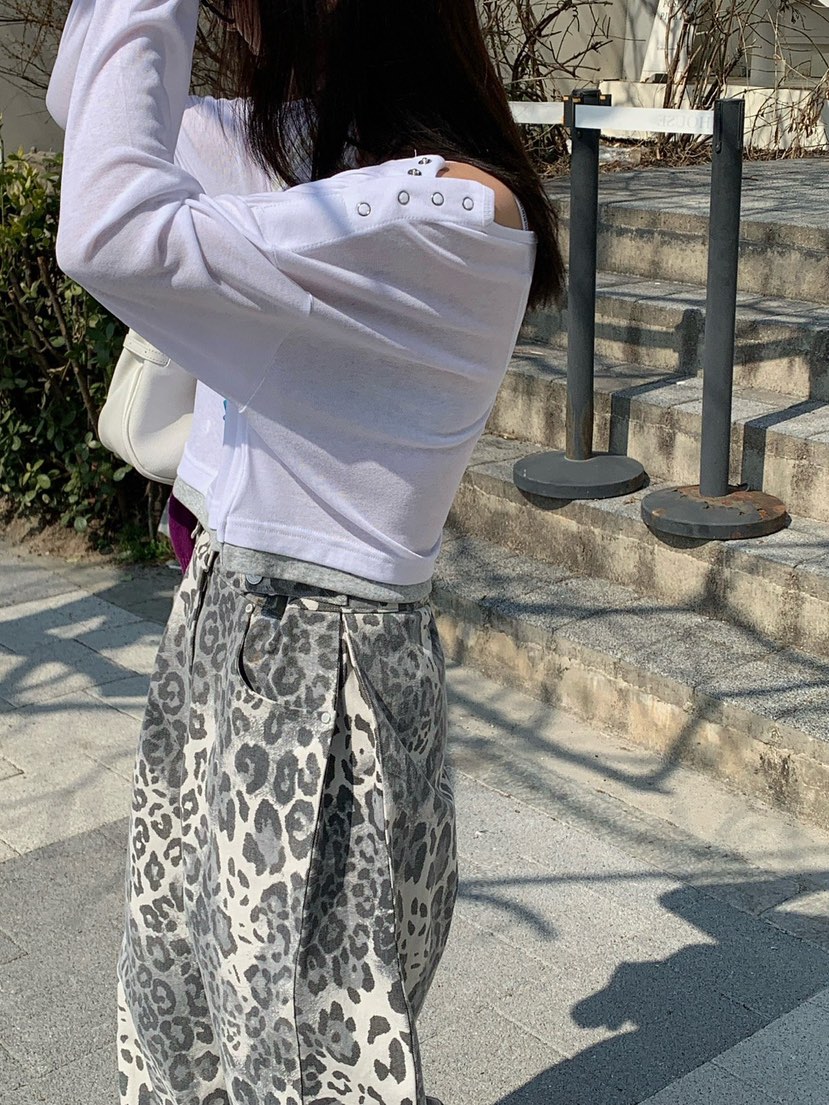 REVE CITE-L韓國東大門直郵女裝新款休閑長袖T恤可拆卸REVE CITE-L長袖T恤