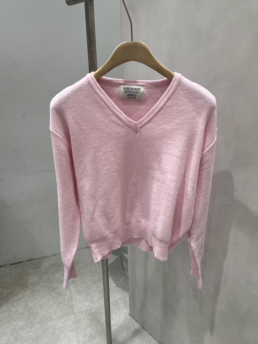 EVERCOMMERCE METICULOUSLY DESIGNED韓國代購女士新品職業針織衫EVERCOMMERCE METICULOUSLY DESIGNED針織衫圖色1