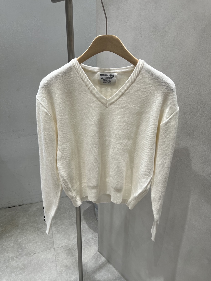 EVERCOMMERCE METICULOUSLY DESIGNED韓國代購女士新品職業針織衫EVERCOMMERCE METICULOUSLY DESIGNED針織衫圖色4