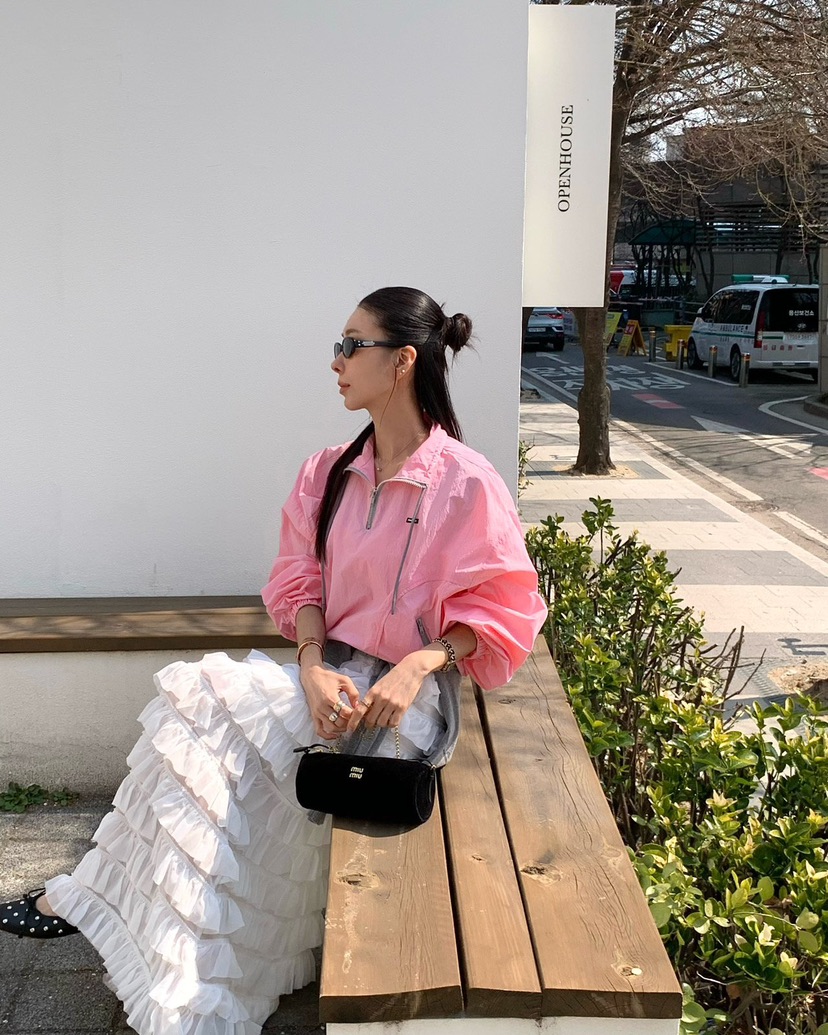 REVE CITE-L韓國直郵女裝新品熱賣人氣26春夏衛衣連帽衫拉鏈REVE CITE-L衛衣