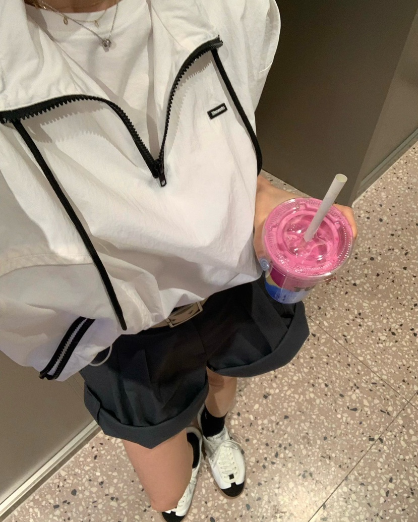 REVE CITE-L韓國直郵女裝新品熱賣人氣26春夏衛衣連帽衫拉鏈REVE CITE-L衛衣