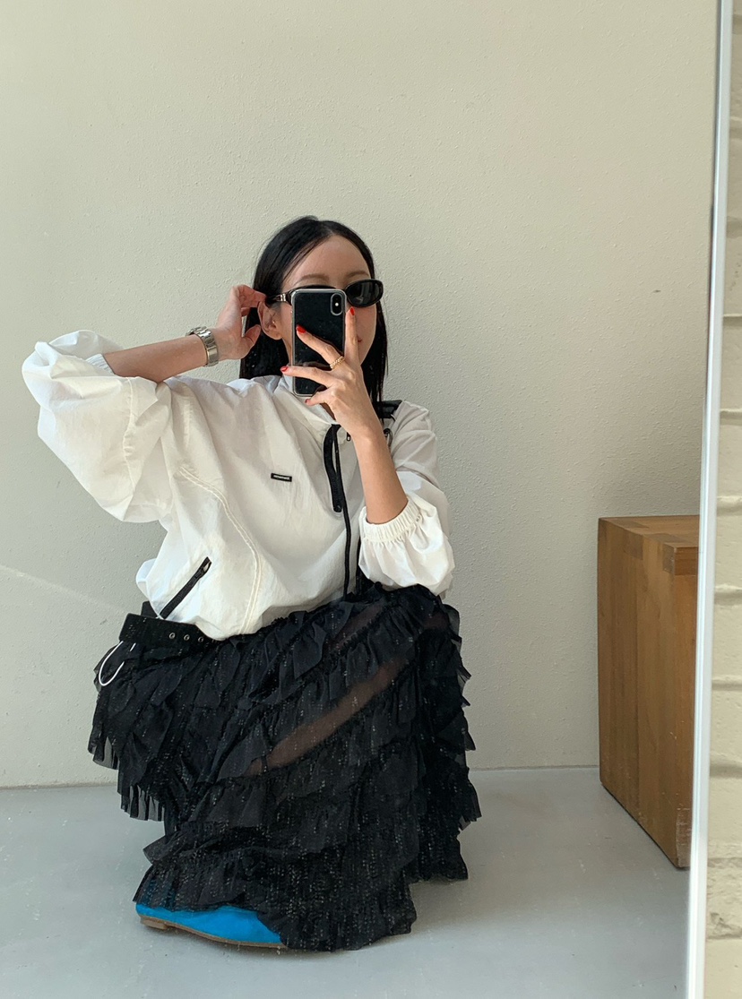 REVE CITE-L韓國直郵女裝新品熱賣人氣26春夏衛衣連帽衫拉鏈REVE CITE-L衛衣