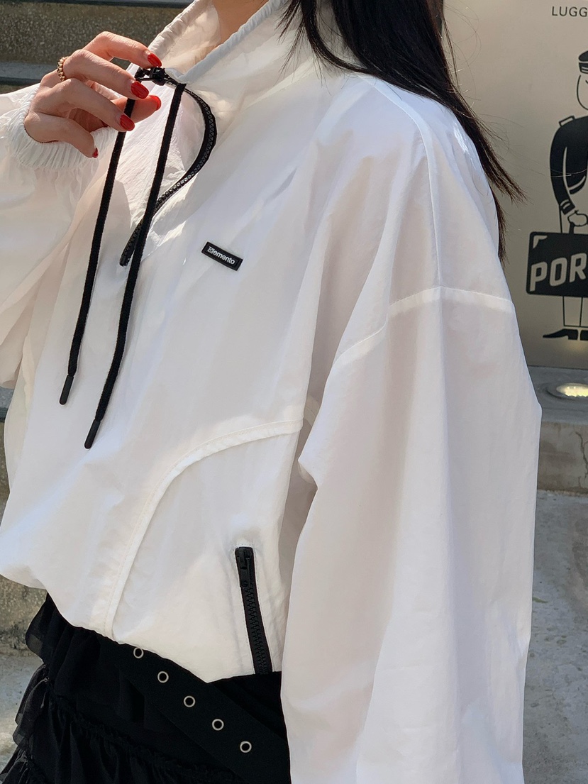 REVE CITE-L韓國直郵女裝新品熱賣人氣26春夏衛衣連帽衫拉鏈REVE CITE-L衛衣