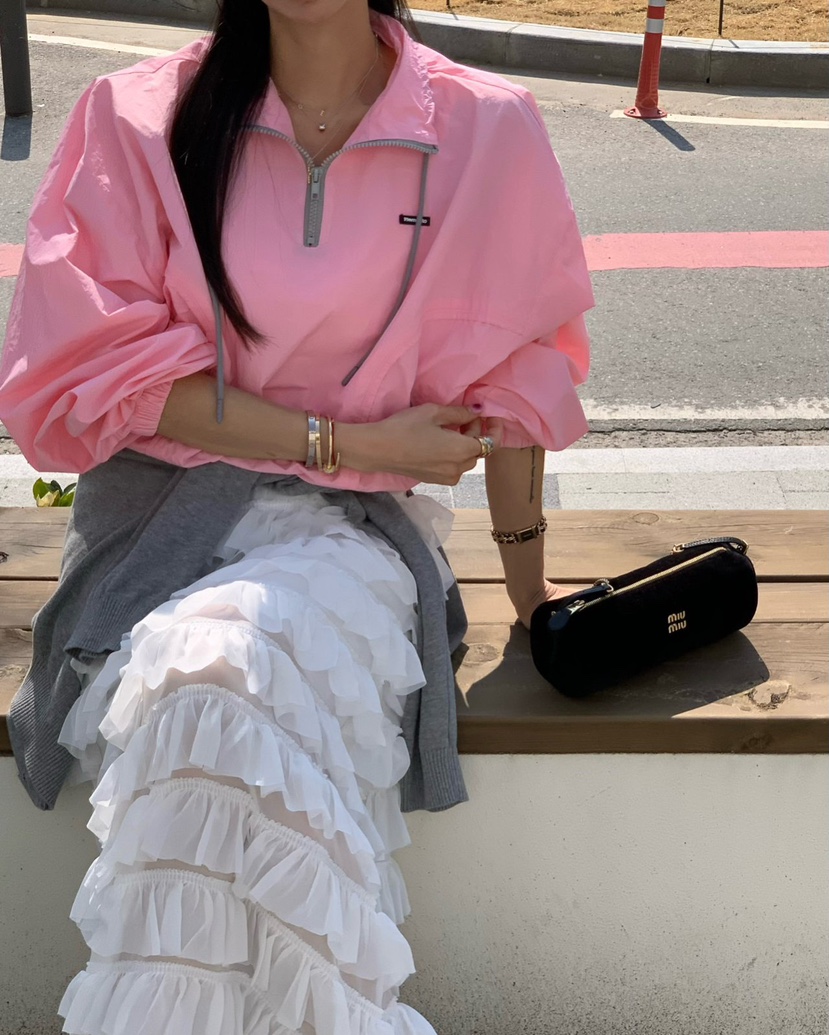 REVE CITE-L韓國直郵女裝新品熱賣人氣26春夏衛衣連帽衫拉鏈REVE CITE-L衛衣圖色2