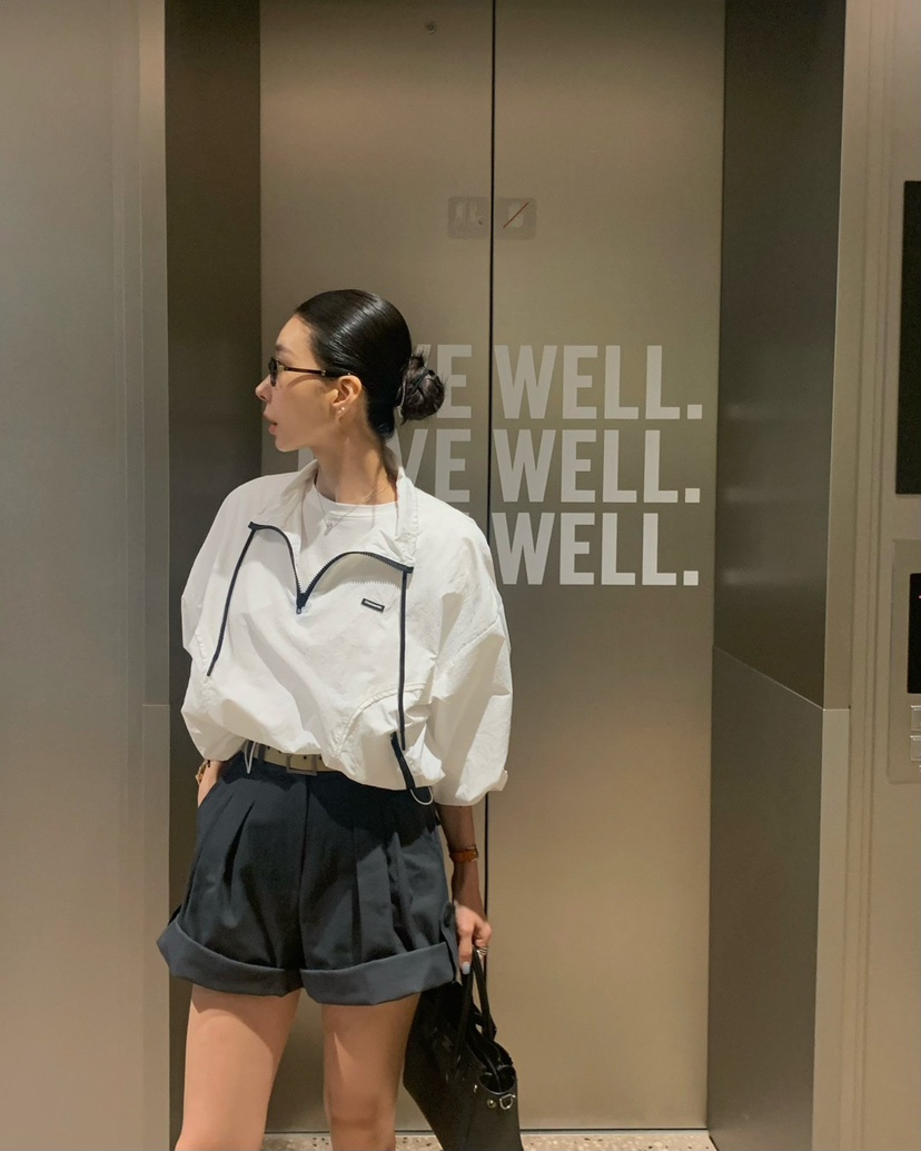 REVE CITE-L韓國直郵女裝新品熱賣人氣26春夏衛衣連帽衫拉鏈REVE CITE-L衛衣圖色3