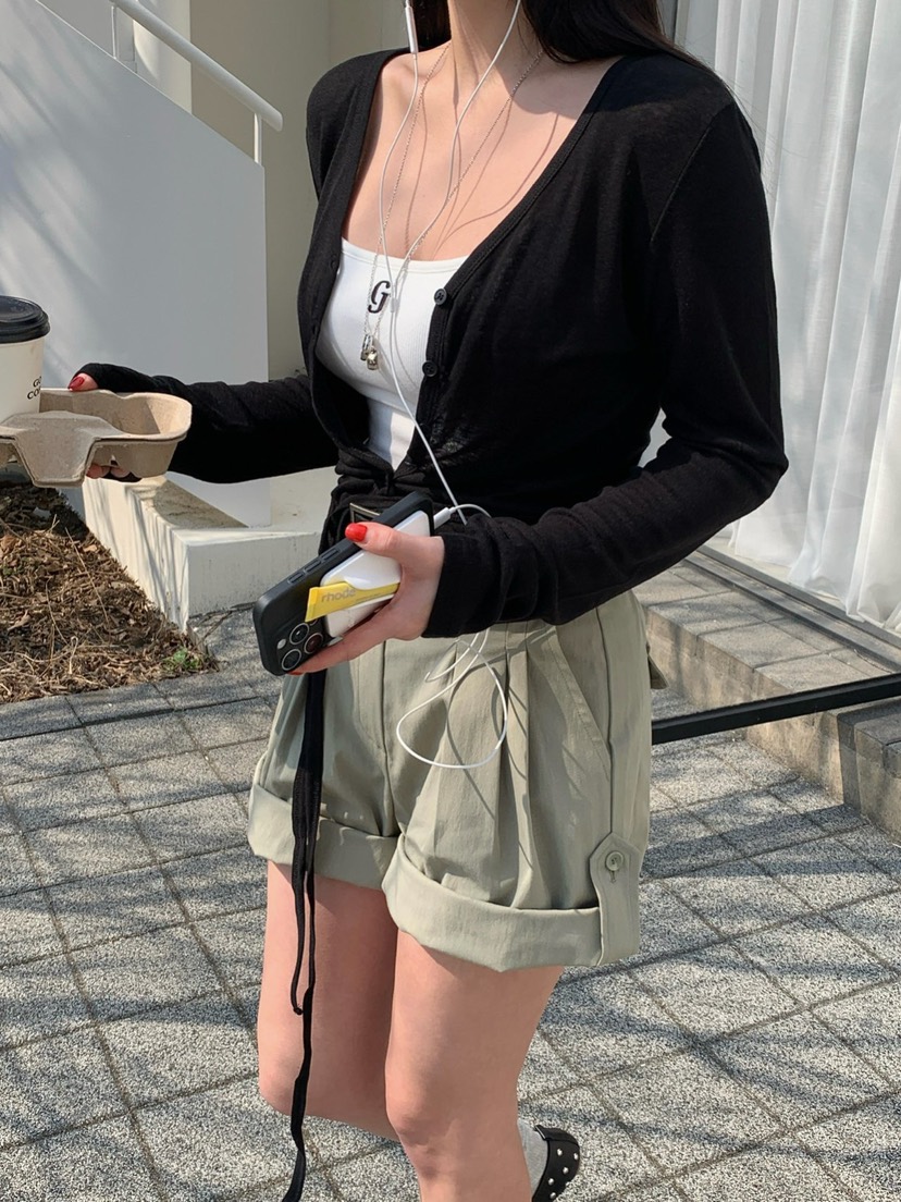 REVE CITE-L韓國東大門直郵女士新品時尚推薦短褲不含腰帶REVE CITE-L短褲