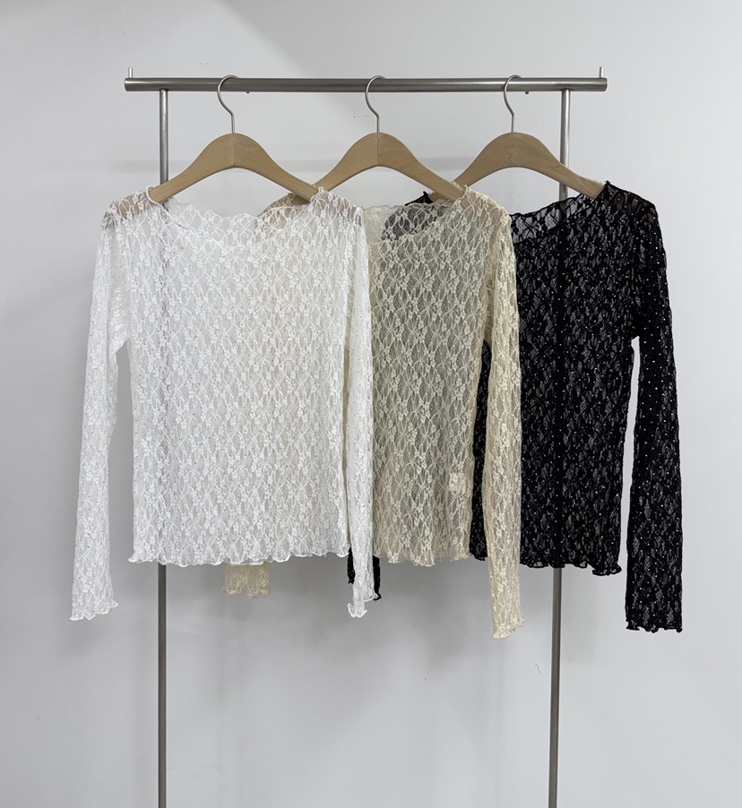 YIKHO STYLE韓國代購女裝新款推薦職業熱賣休閑人氣長袖T恤YIKHO STYLE長袖T恤