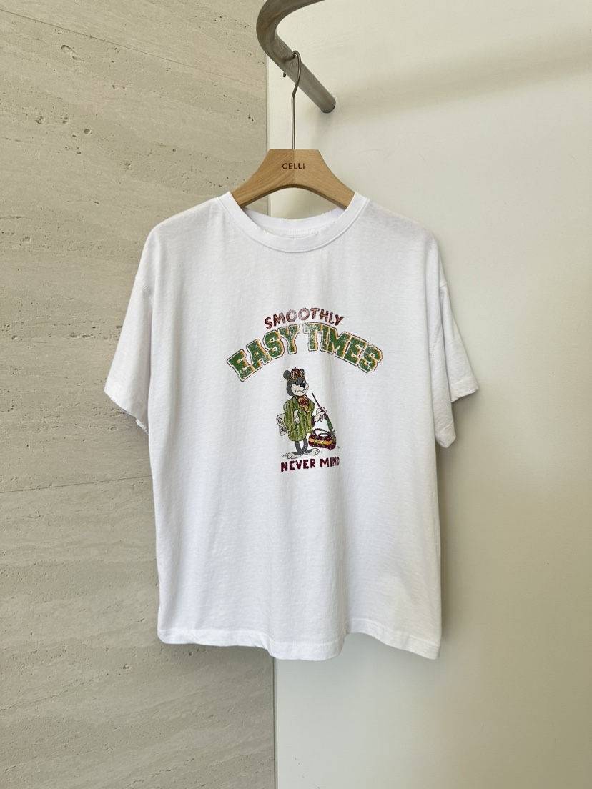 CELLI韓國東大門直郵女士新款推薦熱賣休閑職業人氣時尚T恤CELLIT恤圖色1