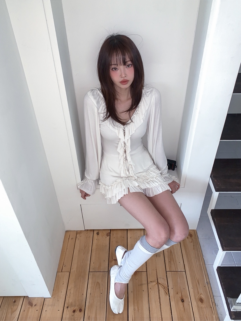 VERANDA韓國代購女裝新品職業時尚26春夏推薦人氣熱賣短裙VERANDA短裙