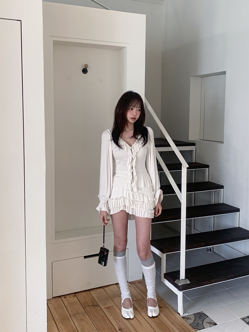 VERANDA韓國代購女裝新品職業時尚26春夏推薦人氣熱賣短裙VERANDA短裙