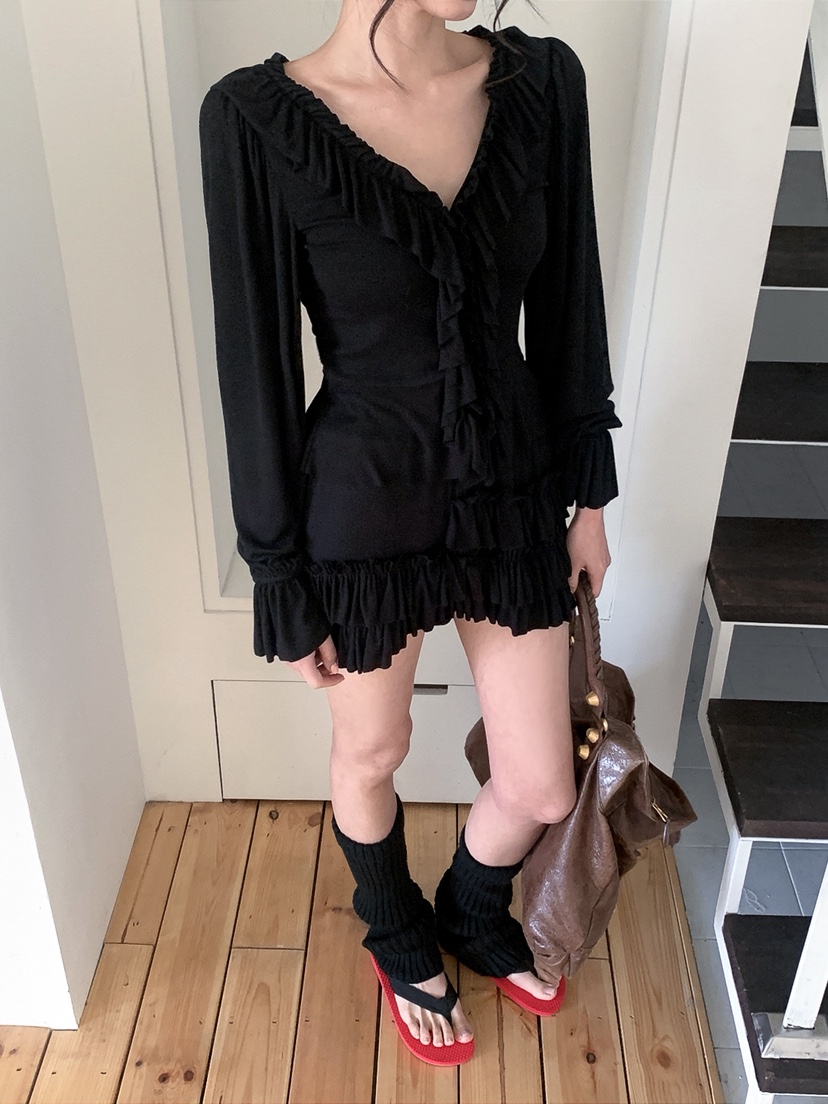 VERANDA韓國代購女裝新品職業時尚26春夏推薦人氣熱賣短裙VERANDA短裙