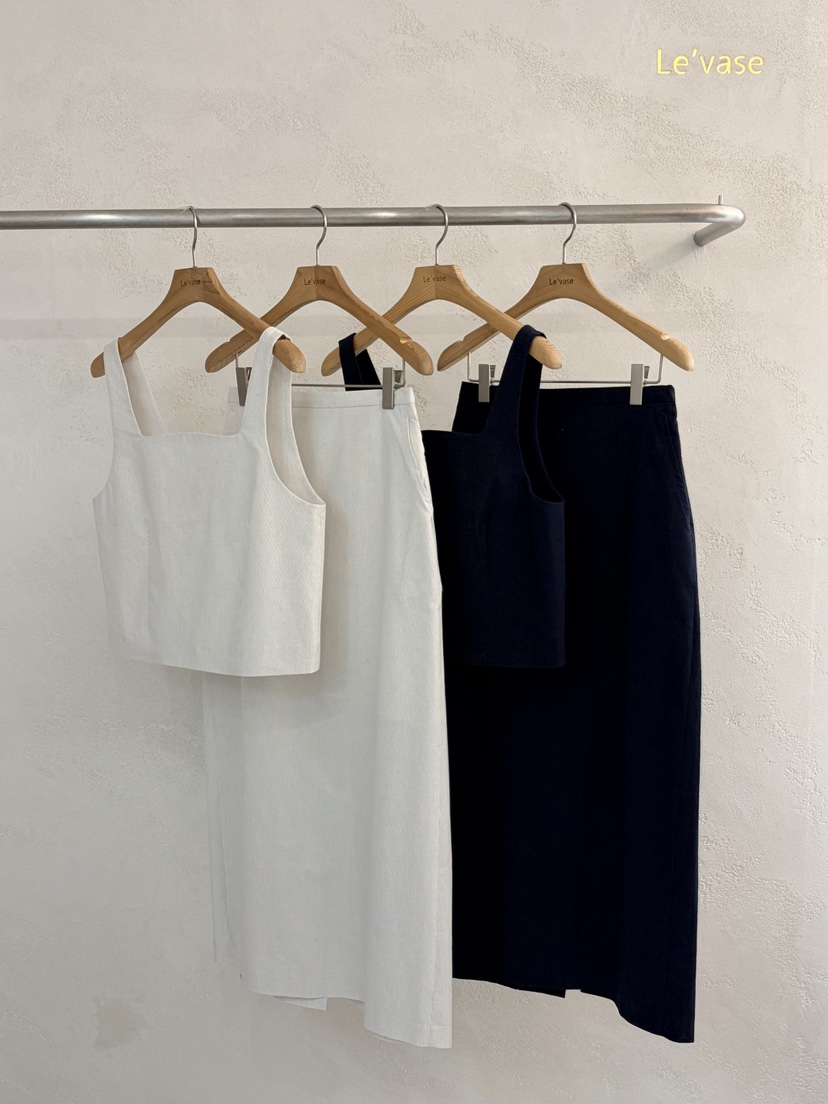 LE VASE韓國東大門代購女裝新款熱賣人氣休閑推薦26春夏長裙LE VASE長裙